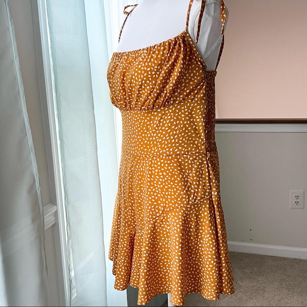 Yellow Polka Dot Romper